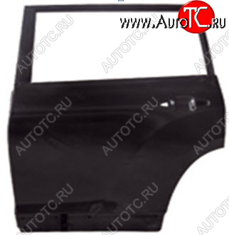 27 849 р. Левая дверь задняя BodyParts  Toyota Highlander  XU40 (2010-2013) рестайлинг (Неокрашенная)  с доставкой в г. Вологда
