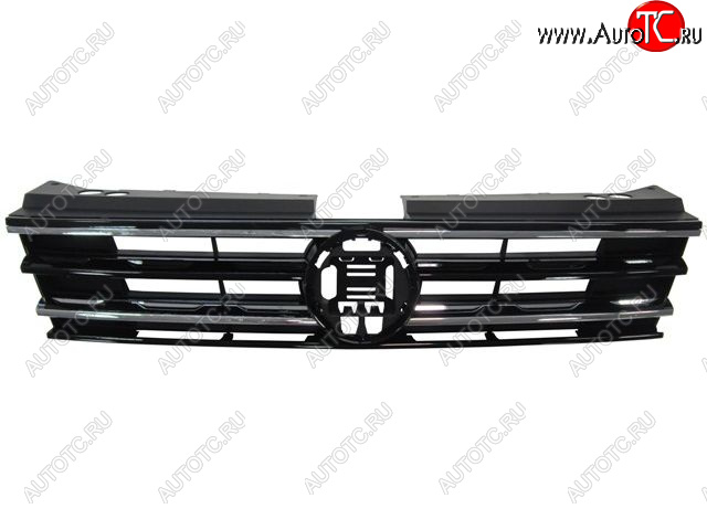 5 849 р. Решетка радиатора (пр-во Китай) BODYPARTS Volkswagen Tiguan Mk2 дорестайлинг (2016-2020) (неокрашенная)  с доставкой в г. Вологда