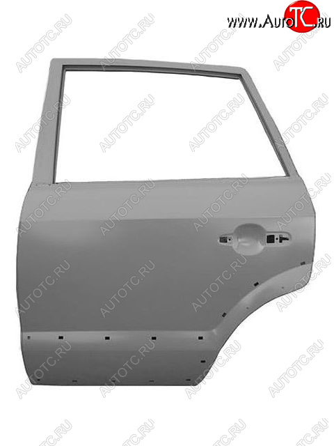 13 549 р. TUCSON 04- ДВЕРЬ ЗАДН ЛЕВ С ОТВ П МОЛДИНГ (Китай) BODYPARTS hntun04-520-l  с доставкой в г. Вологда