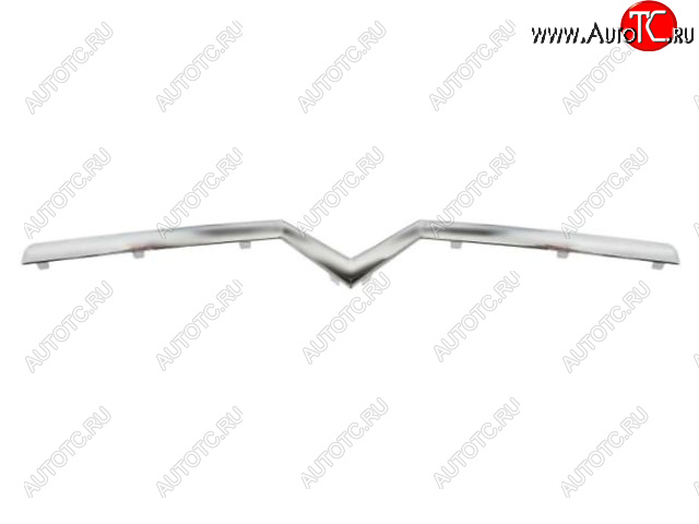 659 р. C4 МОЛДИНГ БАМПЕРА ПЕРЕДН ВЕРХН , ХРОМ (Китай) BODYPARTS cn0c405-172  с доставкой в г. Вологда
