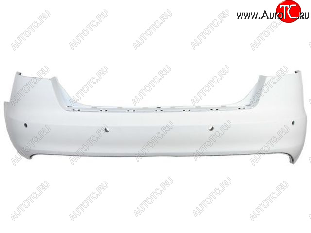 3 999 р. Бампер задний (с отверстием под парктроники) BodyParts  Audi A6  C6 (2008-2010) рестайлинг, седан (Неокрашенный)  с доставкой в г. Вологда