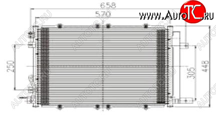 4 999 р. SORENTO КОНДЕНСАТОР КОНДИЦ BODYPARTS kasr002-931  с доставкой в г. Вологда