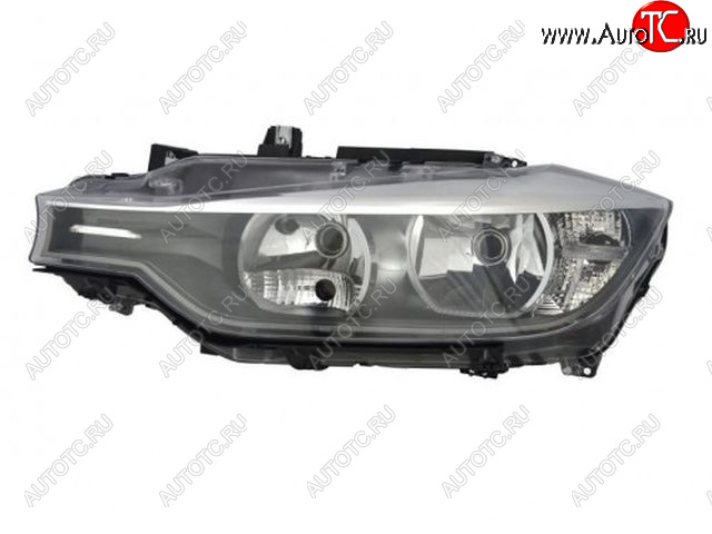 9 549 р. Левая фара (c электрокорректором) DEPO  BMW 3 серия  F30 (2012-2015) седан дорестайлинг  с доставкой в г. Вологда