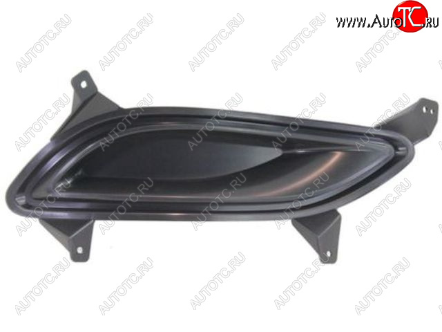 279 р. Правая решетка переднего бампера (пр-во Тайвань) BODYPARTS Hyundai Sonata YF (2009-2014)  с доставкой в г. Вологда