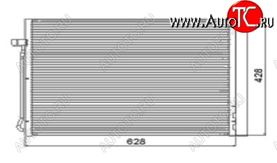 5 199 р. X5 КОНДЕНСАТОР КОНДИЦ (см.каталог) BODYPARTS bm0x507-931  с доставкой в г. Вологда