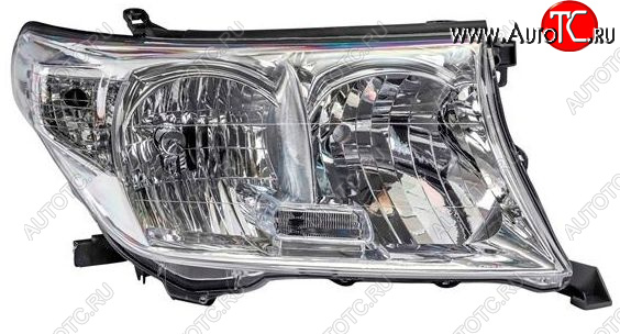 13 599 р. Правая фара (под корректор) DEPO Toyota Land Cruiser 200 дорестайлинг (2007-2012)  с доставкой в г. Вологда