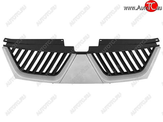 4 999 р. Решетка радиатора (пр-во Китай) BODYPARTS  Mitsubishi Outlander  CW0W (2005-2010) дорестайлинг  с доставкой в г. Вологда