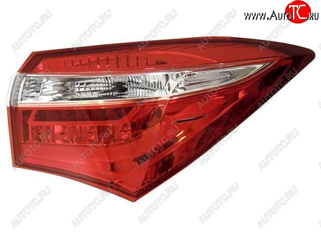 2 499 р. Правый фонарь задний (диодный, внешний) BodyParts Toyota Corolla E180 дорестайлинг (2013-2016)  с доставкой в г. Вологда
