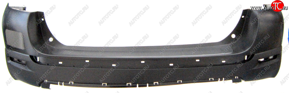 5 699 р. Бампер задний BodyParts  Toyota Highlander  XU40 (2010-2013) рестайлинг (Неокрашенный)  с доставкой в г. Вологда