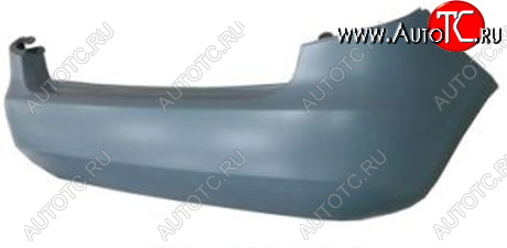 4 099 р. Бампер задний BodyParts  Skoda Fabia  Mk2 (2007-2010) хэтчбэк дорестайлинг (Неокрашенный)  с доставкой в г. Вологда