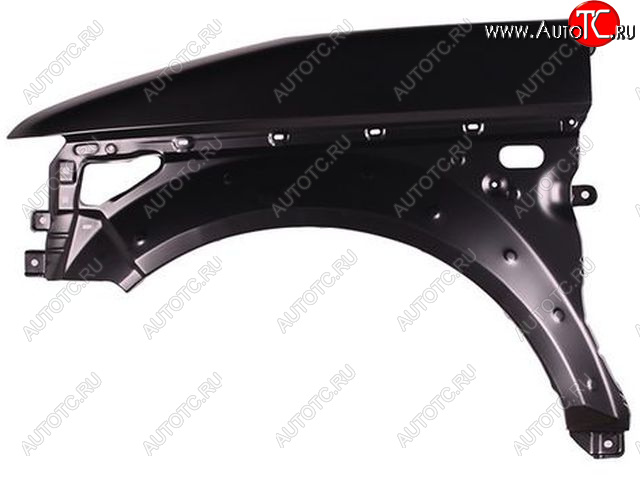 3 399 р. Левое крыло (с отверстием под повторитель поворота, Тайвань) BodyParts  Honda Element  1 (2003-2006) YH дорестайлинг (Неокрашенное)  с доставкой в г. Вологда
