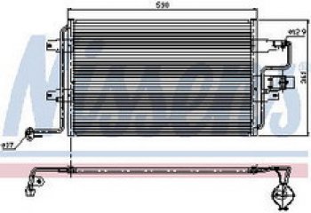 AUDI A3 (OCTAVIACOLFIVTOLEDO 98-BORA) КОНДЕНСАТОР КОНДИЦ (см.каталог) BODYPARTS ai0a396-930