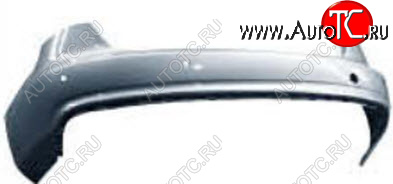 9 649 р. Бампер задний (с отверстием под парктроники) BodyParts  Audi A4  B8 (2011-2015) рестайлинг, седан, рестайлинг, универсал (Неокрашенный)  с доставкой в г. Вологда