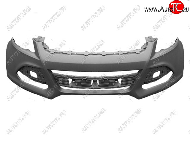 4 599 р. Бампер передний (с отверстиями под омыватели фар и под парктроник) BodyParts  Ford Kuga  2 (2013-2016) дорестайлинг (Неокрашенный)  с доставкой в г. Вологда