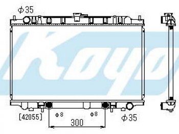 MAXIMA QX РАДИАТОР ОХЛАЖДЕН AT 2 3 (1 ряд) BODYPARTS nnmxq95-912