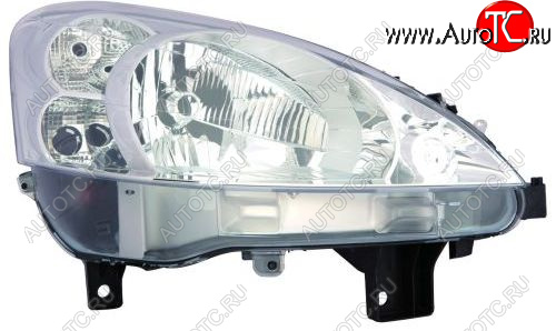 10 299 р. Правая фара (c электрокорректором) DEPO  Peugeot Partner  B9 (2008-2012) дорестайлинг  с доставкой в г. Вологда