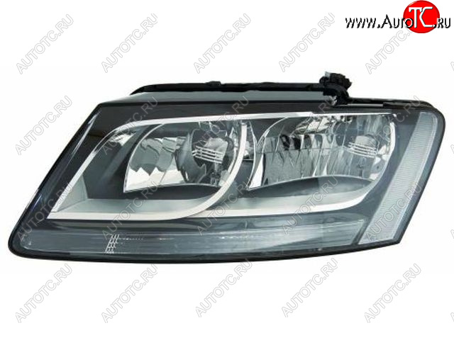 14 399 р. Левая фара (c электрокорректором) DEPO  Audi Q5  8R (2008-2012) дорестайлинг  с доставкой в г. Вологда