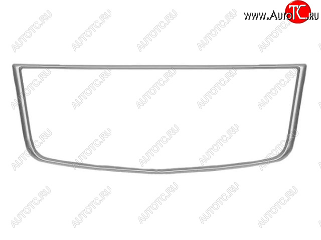 1 159 р. AVEO МОЛДИНГ РЕШЕТКИ БАМПЕРА (ХЭТЧБЭК) (Китай) ХРОМ BODYPARTS cvave08-1d1h  с доставкой в г. Вологда