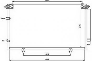 3 699 р. CAMRY КОНДЕНСАТОР КОНДИЦ BODYPARTS tycam02-930  с доставкой в г. Вологда. Увеличить фотографию 1