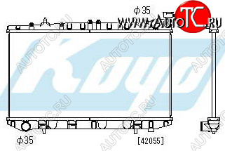 4 799 р. P10 РАДИАТОР ОХЛАЖДЕН MT 1.8 BODYPARTS nnp1091-917  с доставкой в г. Вологда
