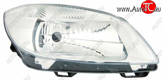 7 999 р. Правая фара передняя BodyParts Skoda Fabia Mk2 универсал рестайлинг (2010-2014)  с доставкой в г. Вологда