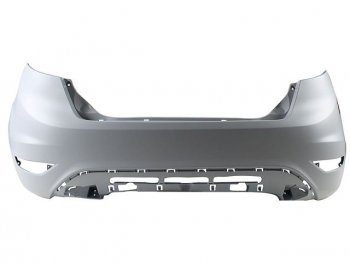 Бампер задний (Тайвань) BodyParts Ford Fiesta  6 (2008-2013) хэтчбэк 3 дв. дорестайлинг, хэтчбэк 5 дв. дорестайлинг