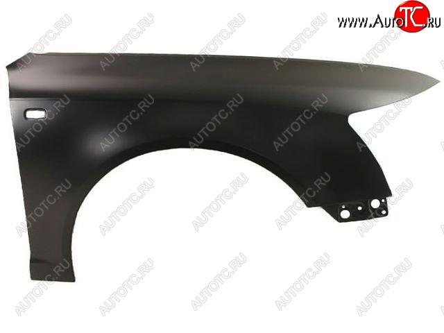 8 999 р. Правое крыло переднее (металл, Тайвань) BodyParts Audi A6 C6 дорестайлинг, седан (2004-2008) (Неокрашенное)  с доставкой в г. Вологда