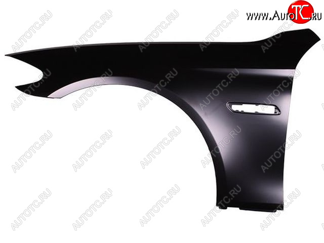 6 599 р. Левое крыло (с отверстием под повторитель поворота, Тайвань) BodyParts  BMW 5 серия  F10 (2009-2017) седан дорестайлинг, рестайлинг, седан (Неокрашенное)  с доставкой в г. Вологда