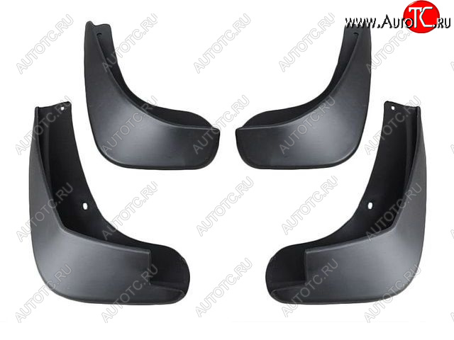 849 р. QASHQAI БРЫЗГОВИК ПЕРЕДН КРЫЛА + ЗАДН (4 шт) (Китай) BODYPARTS nnqas07-310  с доставкой в г. Вологда