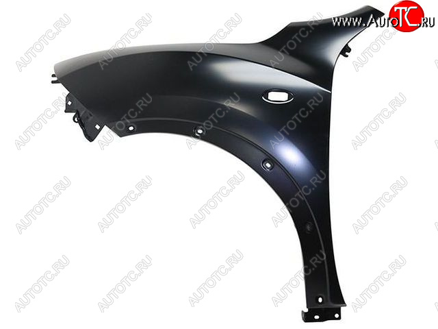 4 999 р. Левое крыло (с отверстием под повторитель поворота, Тайвань) BodyParts  Nissan Juke  1 YF15 (2010-2014) дорестайлинг (Неокрашенное)  с доставкой в г. Вологда