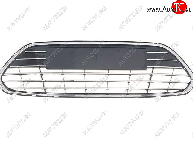 2 699 р. MONDEO РЕШЕТКА БАМПЕРА ПЕРЕДН ЧЕРН С ХРОМ МОЛДИНГ (Китай) BODYPARTS fdmon11-192  с доставкой в г. Вологда