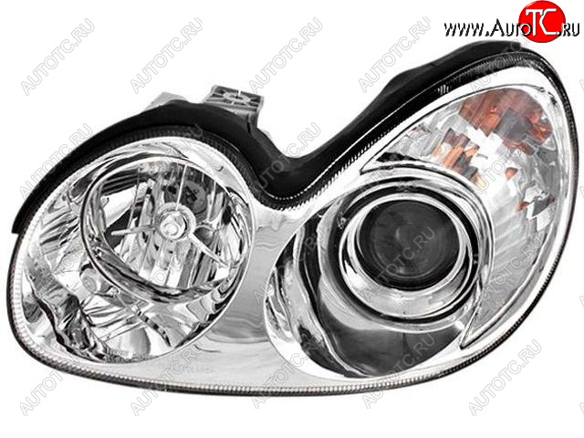 3 799 р. Левая фара (под корректор) BODYPARTS  Hyundai Sonata  EF (2001-2013) рестайлинг ТагАЗ  с доставкой в г. Вологда