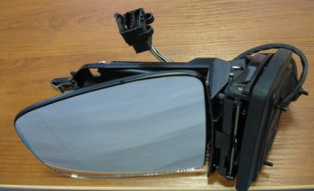 W163ML ЗЕРКАЛО ЛЕВ ЭЛЕКТР С ПОДОГРЕВ БЕЗ КРЫШК (aspherical) (Тайвань) VIEWMAX md16302-450-l