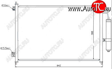 3 599 р. X-TRAIL КОНДЕНСАТОР КОНДИЦ BODYPARTS nnxtr07-931  с доставкой в г. Вологда