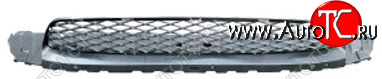 1 069 р. Центральная решетка переднего бампера (пр-во Китай) BODYPARTS  Honda Civic  FB (2011-2016) седан  с доставкой в г. Вологда