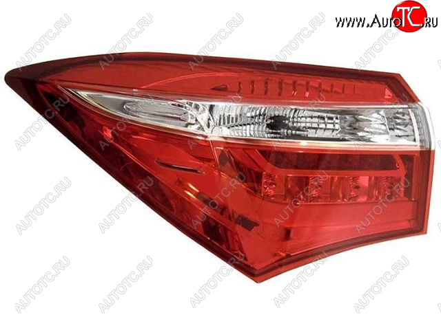 2 499 р. Левый фонарь задний (диодный, внешний) BodyParts  Toyota Corolla  E180 (2013-2016) дорестайлинг  с доставкой в г. Вологда