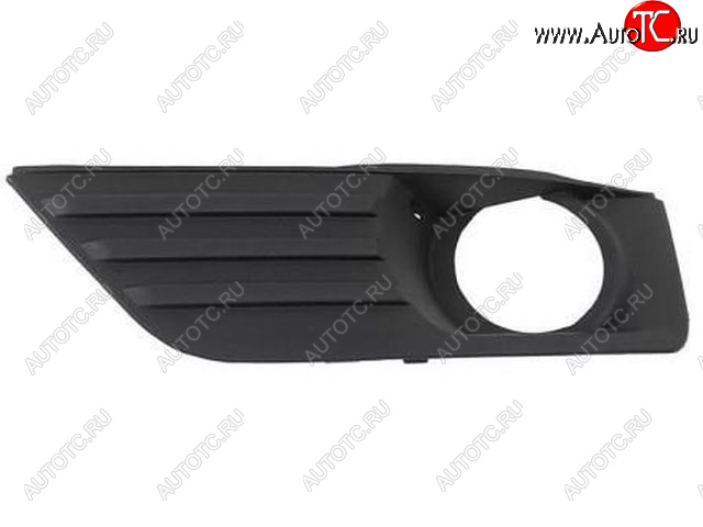 126 р. Левая вставка переднего бампера (с отверстием под ПТФ, пр-во Китай) BODYPARTS  Ford Focus  2 (2004-2008)  седан дорестайлинг  с доставкой в г. Вологда