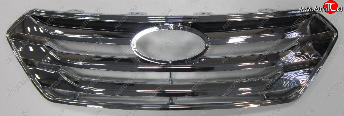5 249 р. Решетка радиатора (пр-во Китай) BODYPARTS  Hyundai Santa Fe  DM (2012-2016) дорестайлинг  с доставкой в г. Вологда
