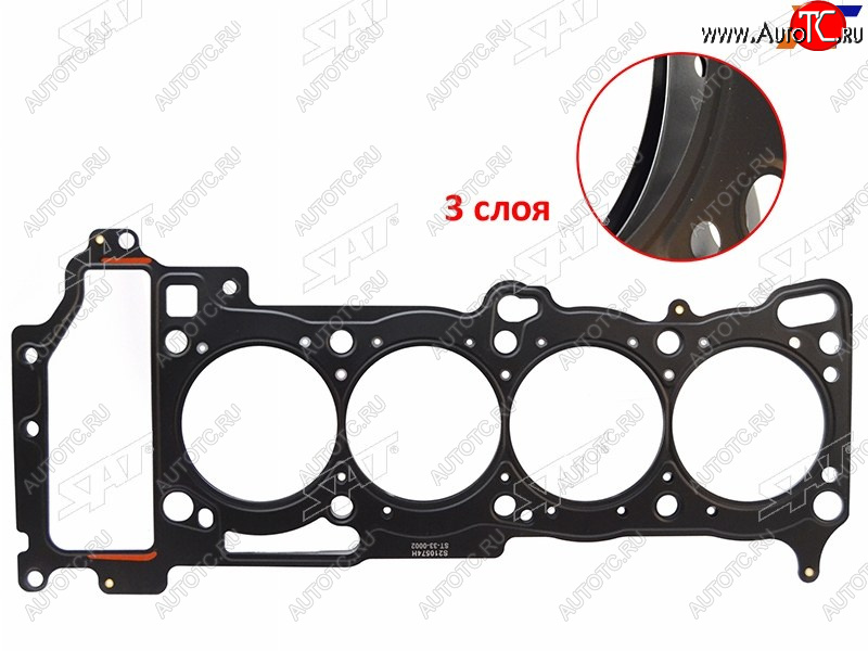 919 р. Прокладка ГБЦ QG18 SAT Nissan Almera N16 - Primera ( седан, P11) с доставкой в г. Вологда Увеличить фотографию 1 919 р. Прокладка ГБЦ QG18 SAT Nissan Almera N16 - Primera ( седан, P11) с доставкой в г. Вологда