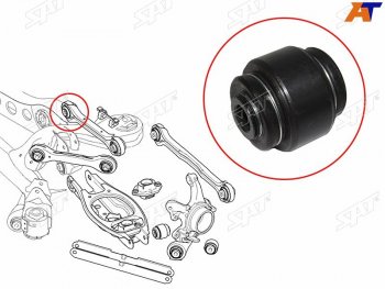Сайлентблок BMW 1-Series 04-13  3-Series 05-14  X1 09-15 SAT ST-33326777980-B2