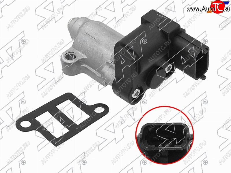2 899 р. Клапан холостого хода HYUNDAI GETZ 02- ACCENT 99- KIA RIO 05- SAT ST-340-0006  с доставкой в г. Вологда