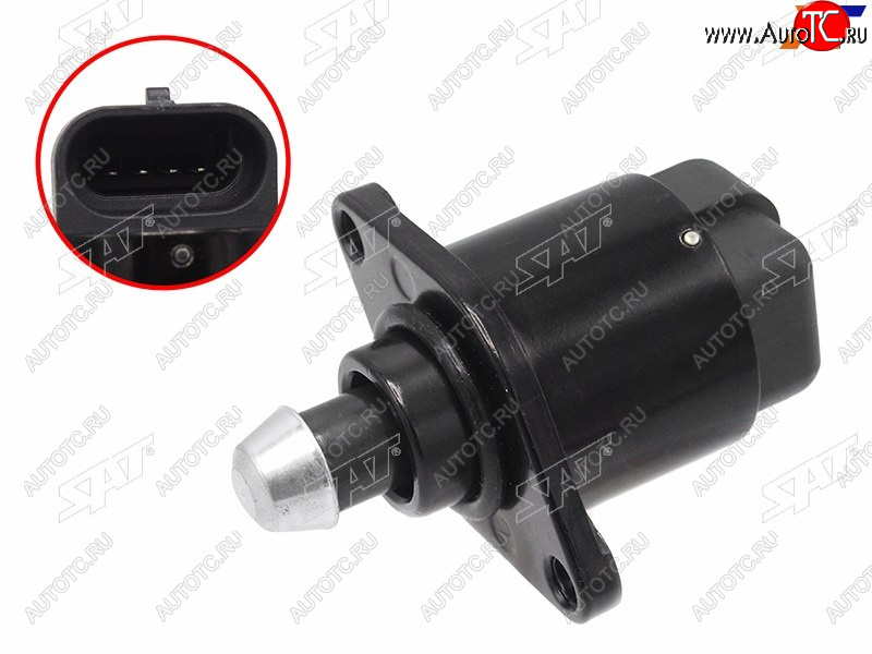 1 159 р. Клапан холостого хода AUDI 80 94-96 A4 95-98 A6 95-98 SAT ST-340-0028  с доставкой в г. Вологда