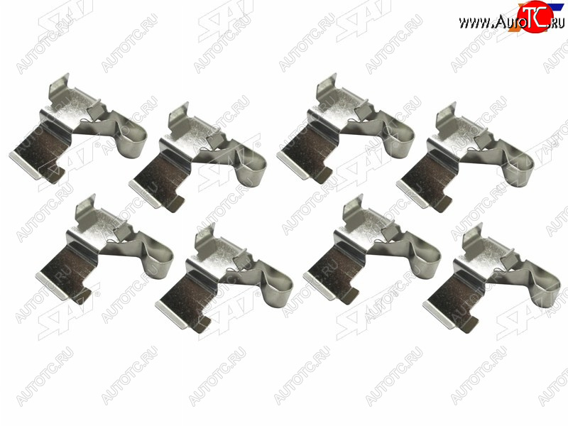 299 р. Комплект монтажный тормозных колодок RR TOYOTA HARRIER 98-03CAMRY 91-01LEXUS RX300 98-03 SAT ST-349-0010  с доставкой в г. Вологда