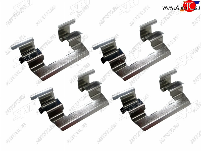 329 р. Комплект монтажный тормозных колодок FR NISSAN MARCH K11CUBE Z10SUNNY B15 98-BLUEBIRD G10 00-05 SAT ST-349-0005  с доставкой в г. Вологда