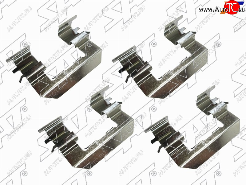 240 р. Комплект монтажный тормозных колодок FR HYUNDAI SOLARIS 10-ACCENT 11-19KIA RIO 10- SAT ST-349-0004  с доставкой в г. Вологда