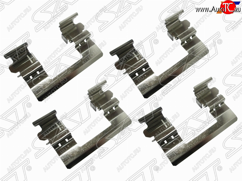 319 р. Комплект монтажный тормозных колодок FR NISSAN QASHQAI 06-14X-TRAIL 07-14 SAT ST-349-0039  с доставкой в г. Вологда