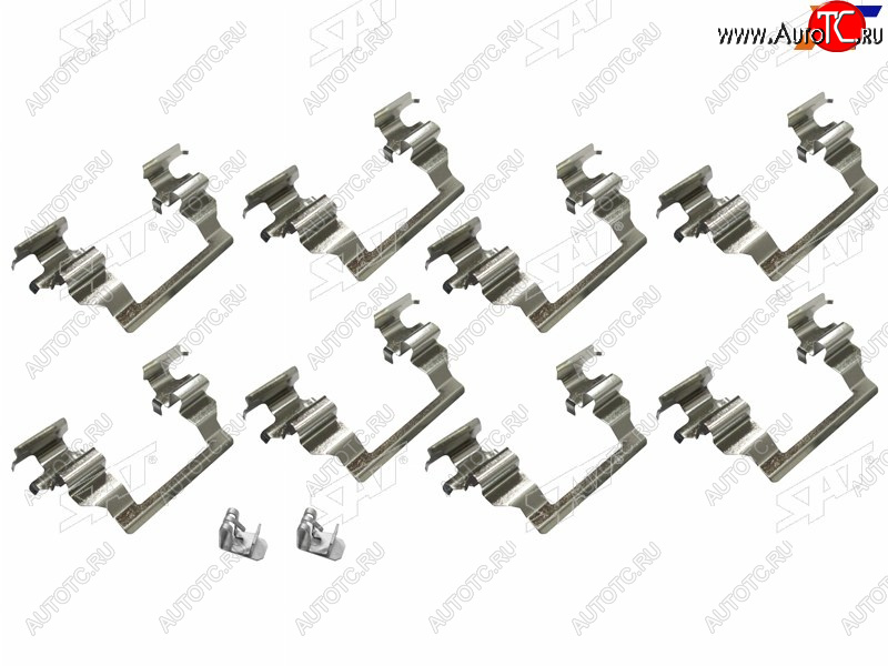 399 р. Комплект монтажный тормозных колодок FR TOYOTA HARRIER 00-05CAMRY ##V20 96-01NADIA 99-02 SAT ST-349-0019  с доставкой в г. Вологда