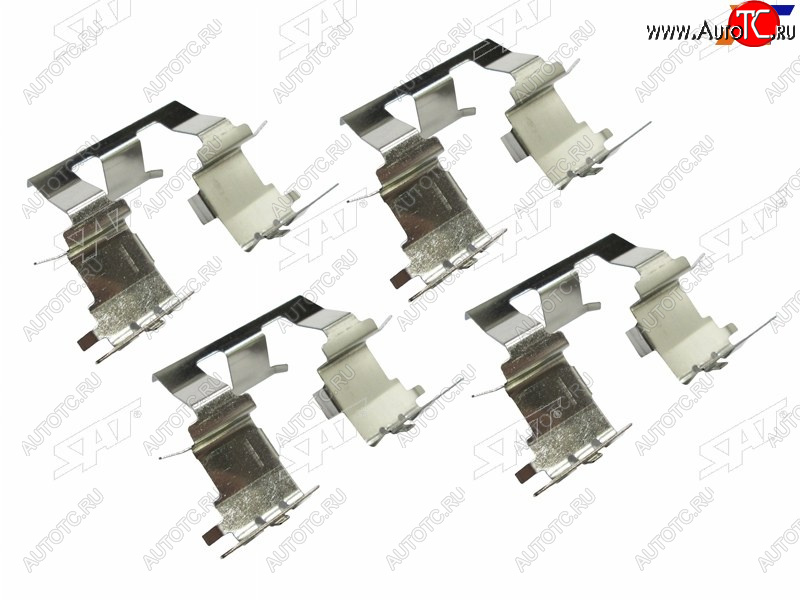 379 р. Комплект монтажный тормозных колодок RR TOYOTA CALDINA 02-07CAMRY 01-11HIGHLANDERKLUGER 00-07 SAT ST-349-0041  с доставкой в г. Вологда