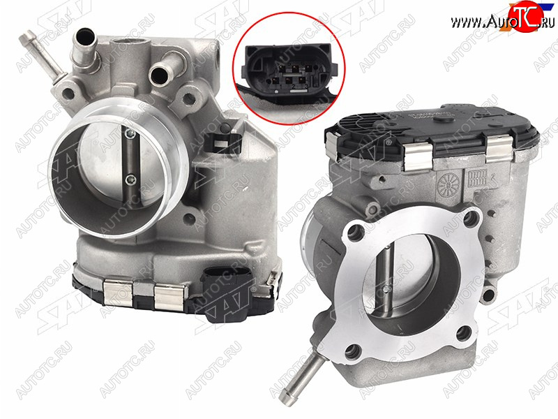 5 699 р. Дроссельная заслонка Hyundai Solaris 10-17  Kia Ceed 06-16  Cerato 08-13  Rio 11-17  Soul 08-14 SAT ST-35100-2B150  с доставкой в г. Вологда