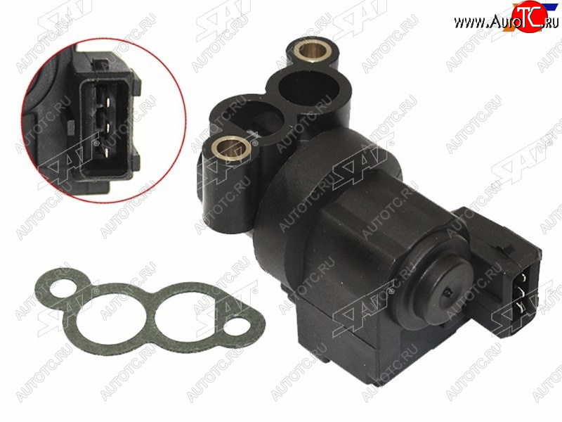 1 689 р. Клапан холостого хода 1,3-1,6 DOHC ACCENT 00-GETZ 02-CERATO 06- SAT ST-35150-22600  с доставкой в г. Вологда
